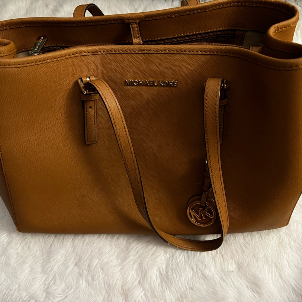 MK Large caramel color Purse